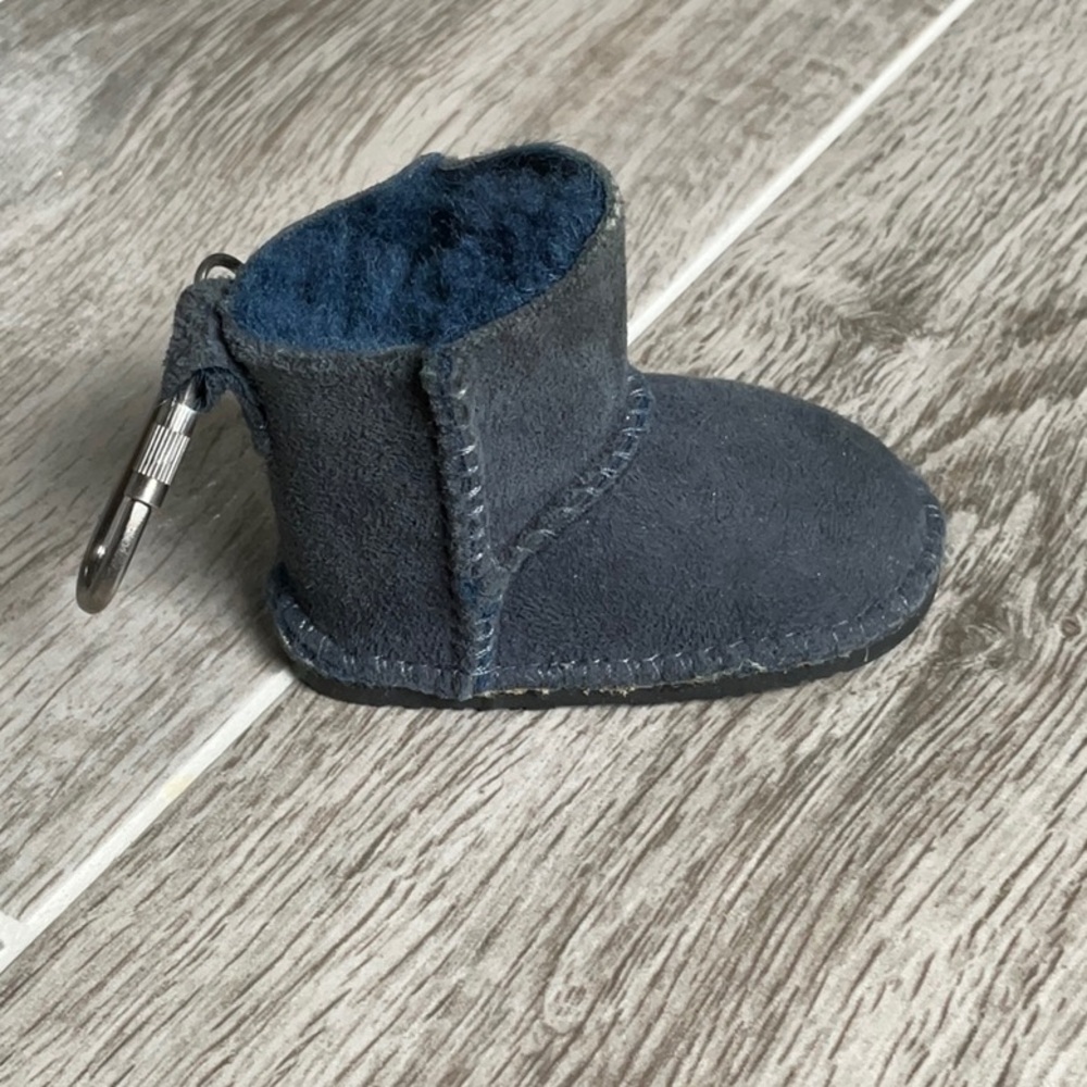 Australia Luxe Sheepskin Boot Keychain New